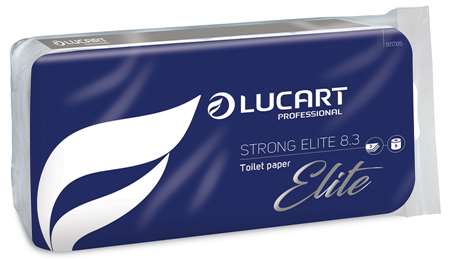 PAPIER TOILETTE STRONG ELITE 8.3 OUATE 3F PEFC 250cp x 72rlx