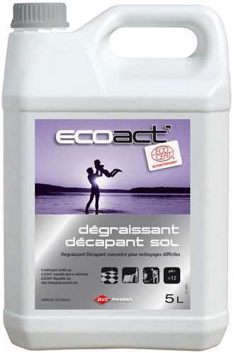 ECOACT DEGRAISSANT DECAPANT SOL ECOCERT 5L