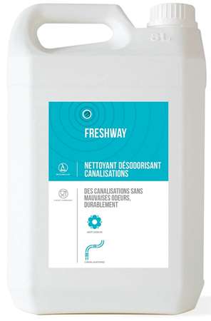 FRESHWAY NETTOYANT DESODORISANT CANALISATIONS 5L