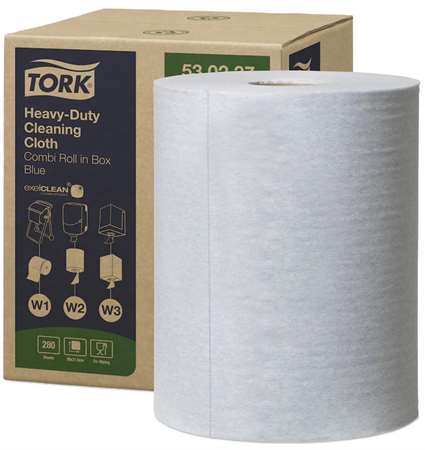 TORK BOBINE 'W1/W2/W3' RESISTANTE BLEU PREMIUM 1F FSC 280cp