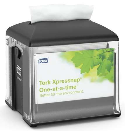 TORK DISTRIBUTEUR SERVIETTE Xpressnap Snack 'N10' TABLE NOIR