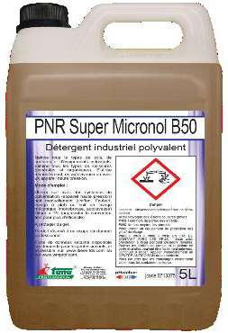 PNR SUPER MICRONOL B50 DETERGENT INDUSTRIEL POLYVALENT 5L