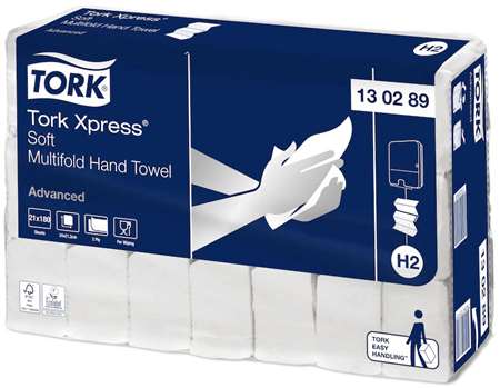 TORK EMP en Z 'H2' BLC ADVANCED Xpress DOUX 2F EU 180cp x 21