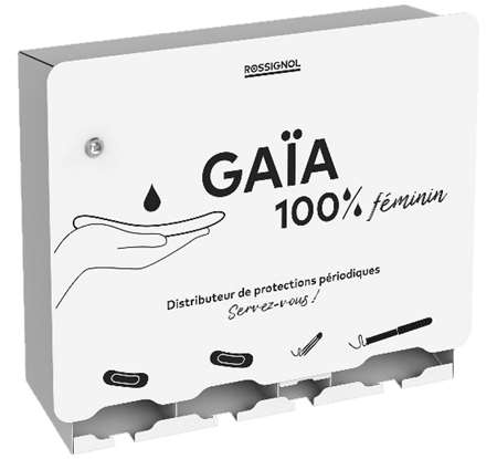 DISTRIBUTEUR 4 COMPARTIMENTS PROTECTIONS PERIODIQUES Gaia