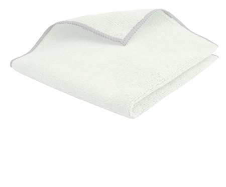 LAVETTES MICROFIBRE 38x38cm BLANCHE x 5