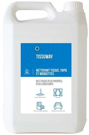 TISSUWAY NETTOYANT TISSUS TAPIS & MOQUETTES 5L