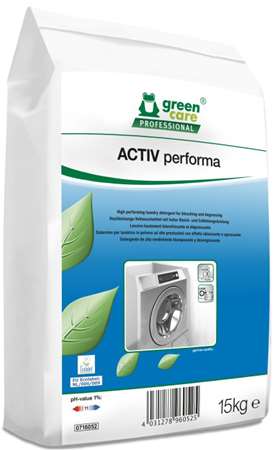 GREEN CARE ACTIV PERFORMA LESSIVE 'HOTEL-RESTAURANT' 15kg