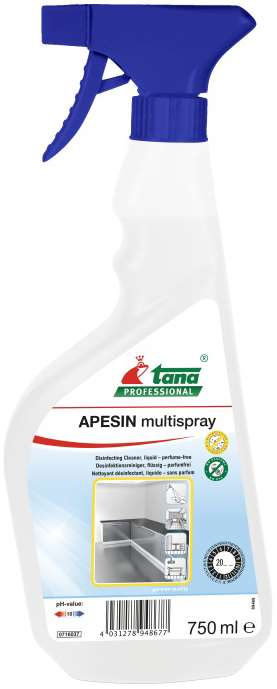 APESIN MULTISPRAY NETTOYANT DESINFECTANT 750ml x 10