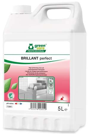 GREEN CARE BRILLANT PERFECT RINCAGE LAVE-VAISSELLE SWAN 5L