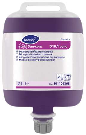 SUMA SAN-CONC D10.1 Conc DEGRAISSANT DESINFECTANT 2L x 3