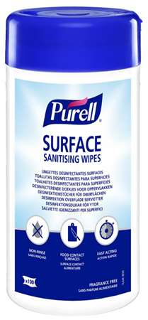 PURELL LINGETTES AGRO DESINFECT SURFACE SR Boite de 100