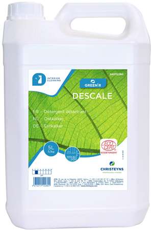 GREEN'R DESCALE NETTOYANT DETARTRANT NON MOUSSANT ECOCERT 5L