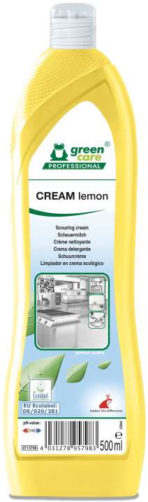 GREEN CARE CREAM LEMON CREME A RECURER CITRON 500ml x 10