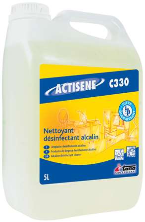 ACTISENE C330 NETTOYANT DESINFECTANT ALCALIN 5L