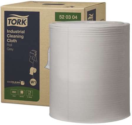 TORK BOBINE 'W1' INDUSTRIEL GRIS PREMIUM 1F FSC 950cp