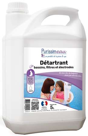 PURISSIMEAU DETARTRANT BASSINS, FILTRES ET ELECTRODES 5L