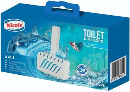 BLOC WC CUVETTE FRAICHEUR OCEAN 1 BOITE DE 3