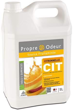 CIT CITRONNELLE NETTOYANT DESODORISANT 5L