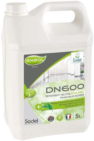 DN600 DETERGENT NEUTRE SOLS FRAICHEUR BOISEE ECO EU 5L