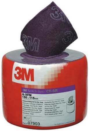 TAMPON VIOLET 3M SCOTCH-BRITE 150x115mm RLX 4m (soit 35 tamp