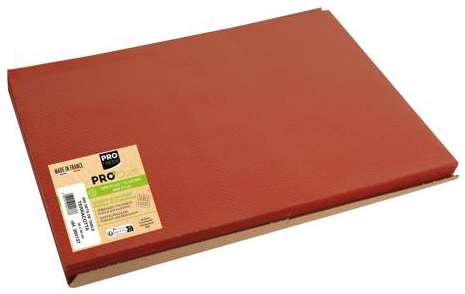 SET DE TABLE PAPIER GAUFRE 30x40cm VIF TERRACOTTA PEFC x 500