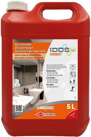 IDOS NG ACIDOBACT NETTOYANT DETARTRANT DESINFECTANT 5L