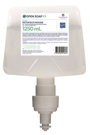 OPEN SOAP NATUR'ECO MOUSSE MAINS PARFUMEE 1250ml x 6