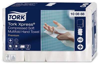 TORK EMP en M 'H2' PREMIUM Xpress DOUX COMP 2F EU 170cp x12