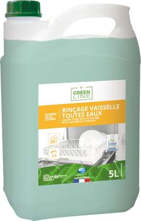 GREEN-LINE RINCAGE VAISSELLE TOUTES EAUX 5L