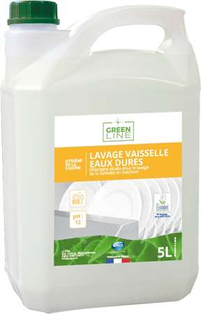 GREEN-LINE LAVAGE VAISSELLE EAUX DURES 5L