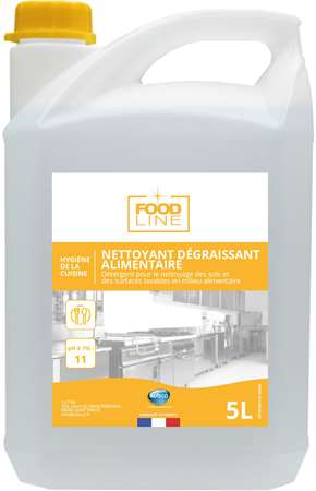 FOOD-LINE NETTOYANT DEGRAISSANT ALIMENTAIRE 5L