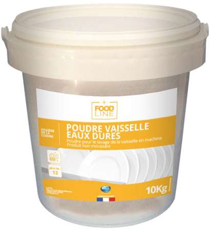 FOOD-LINE POUDRE VAISSELLE EAUX DURES 10kg