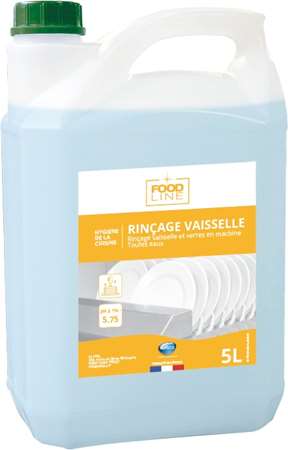 FOOD-LINE RINCAGE VAISSELLE TOUTES EAUX 5L