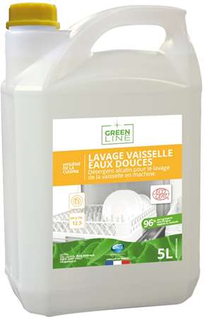 GREEN-LINE LAVAGE VAISSELLE EAUX DOUCES ECOCERT 5L