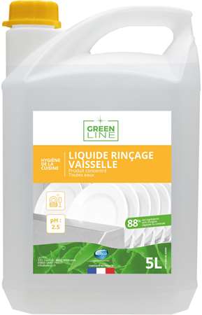 GREEN-LINE LIQUIDE RINCAGE VAISSELLE MACHINE CONCENTRE 5L