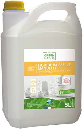 GREEN-LINE LIQUIDE VAISSELLE MANUELLE ECOCERT 5L