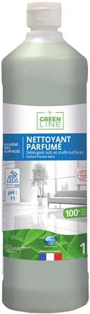 GREEN-LINE NETTOYANT PARFUME DETERGENT SOLS ECOCERT 1L x 6