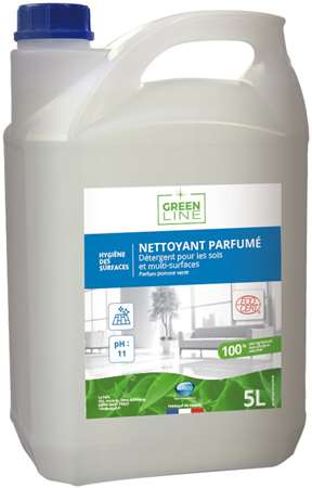 GREEN-LINE NETTOYANT PARFUME DETERGENT SOLS ECOCERT 5L