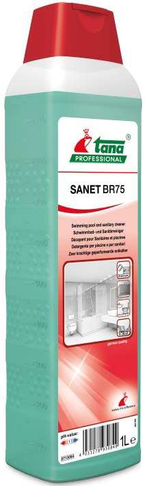 SANET BR75 NETTOYANT DESINCRUSTANT SANITAIRE 1L x 10