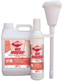 NOVO WC MOUSSE ACTIVE DETARTRANT DESINCRUSTANT 3L x 4