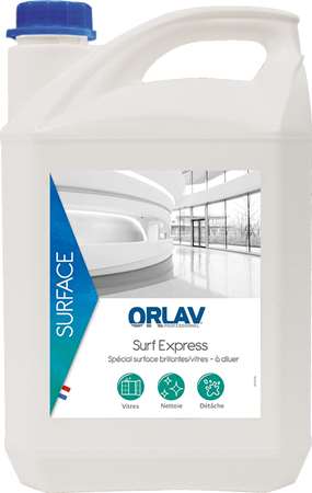 ORLAV SURF'EXPRESS NETTOYANT DEGRAISSANT MULTI-SURFACES 5L