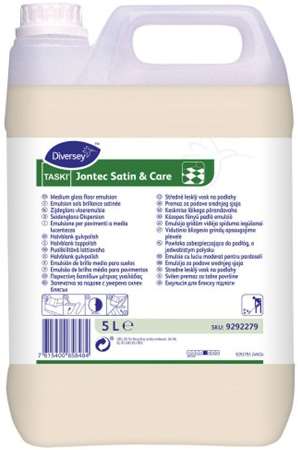 TASKI JONTEC SATIN & CARE EMULSION BRILLANCE SATINEE 5L