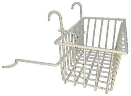 PANIER PORTE PRODUIT RILSAN pour CHARIOTS 200-307-308-309