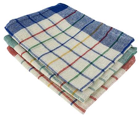 TORCHON COTON VAISSELLE 50x70cm Paquet de 10