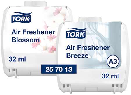 TORK DESODORISANT EN CONTINU 'A3' PREMIUM 2 SENTEURS 32ml x6