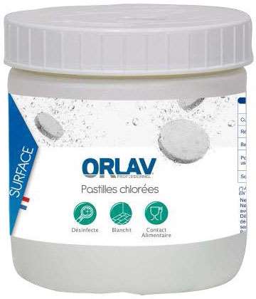 ORLAV PASTILLES CHLOREES x 150 (=500g)