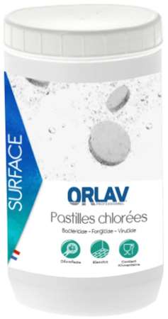 ORLAV PASTILLES CHLOREES x 300 (=1kg)