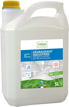 GREEN-LINE DEGRAISSANT INDUSTRIE ECOCERT 5L