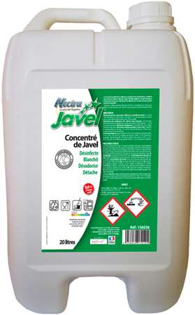 JAVEL Concentré (9.6% Chlore Actif) 20L