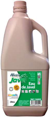 JAVEL Dilué (2.6% Chlore Actif) 2L